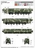 Trumpeter 01082 15U175 TEL of RS-12M1 Topol-M ICBM complex 1/35